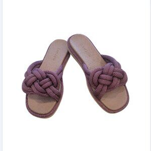 Rothy's The Summer Sandal in Blackberry